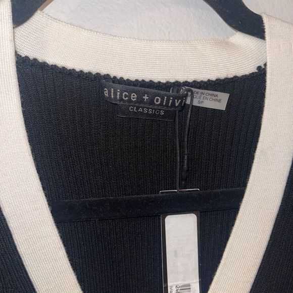 Alice + Olivia Alcina Rib Knit Wool Blend Sweater Dress worn once! - Picture 13 of 15